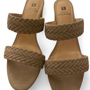 White-mountain Women's Tan and Brown Sandals